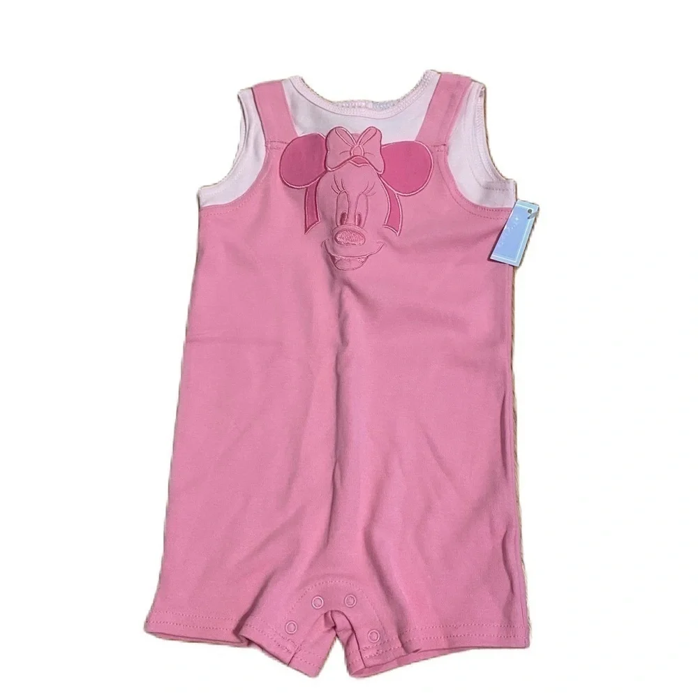 Disney Minnie Mouse One Piece Bodysuit NEW 12 Mos Vintage 90s